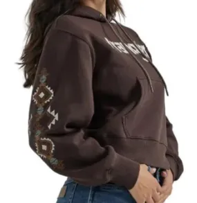 Wrangler Women's Retro Brown Pullover - 112353120