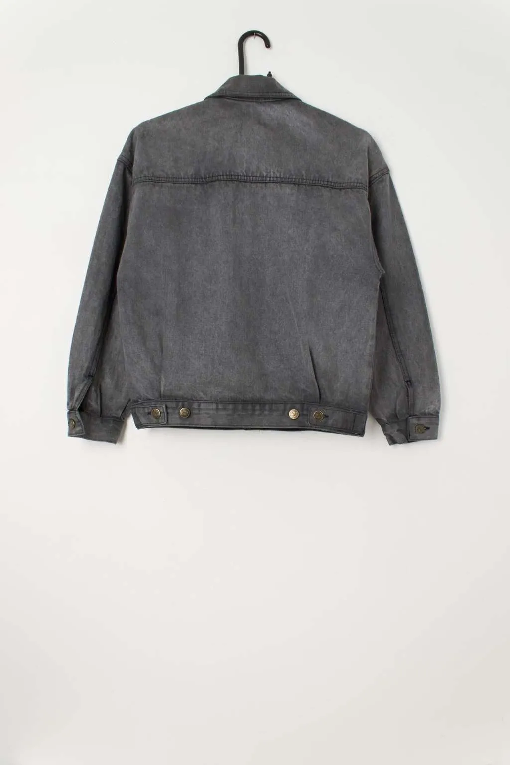 Casucci Cloth for Flying Small 80s Grey Denim Jacket