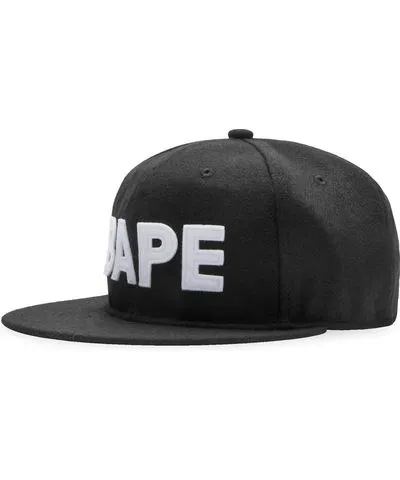 Bape Patch Snap Back Cap for Men by A Bathing Ape