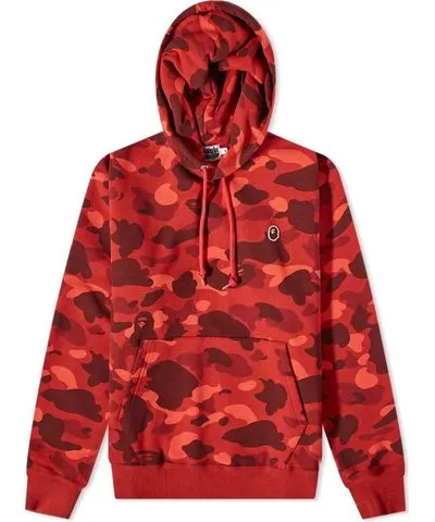 A Bathing Ape Men's Color Camo Ape Head Hoodie