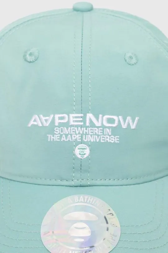 AAPE green baseball cap AAPCPM5255XXM