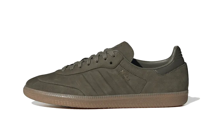 Adidas Samba Green Sole