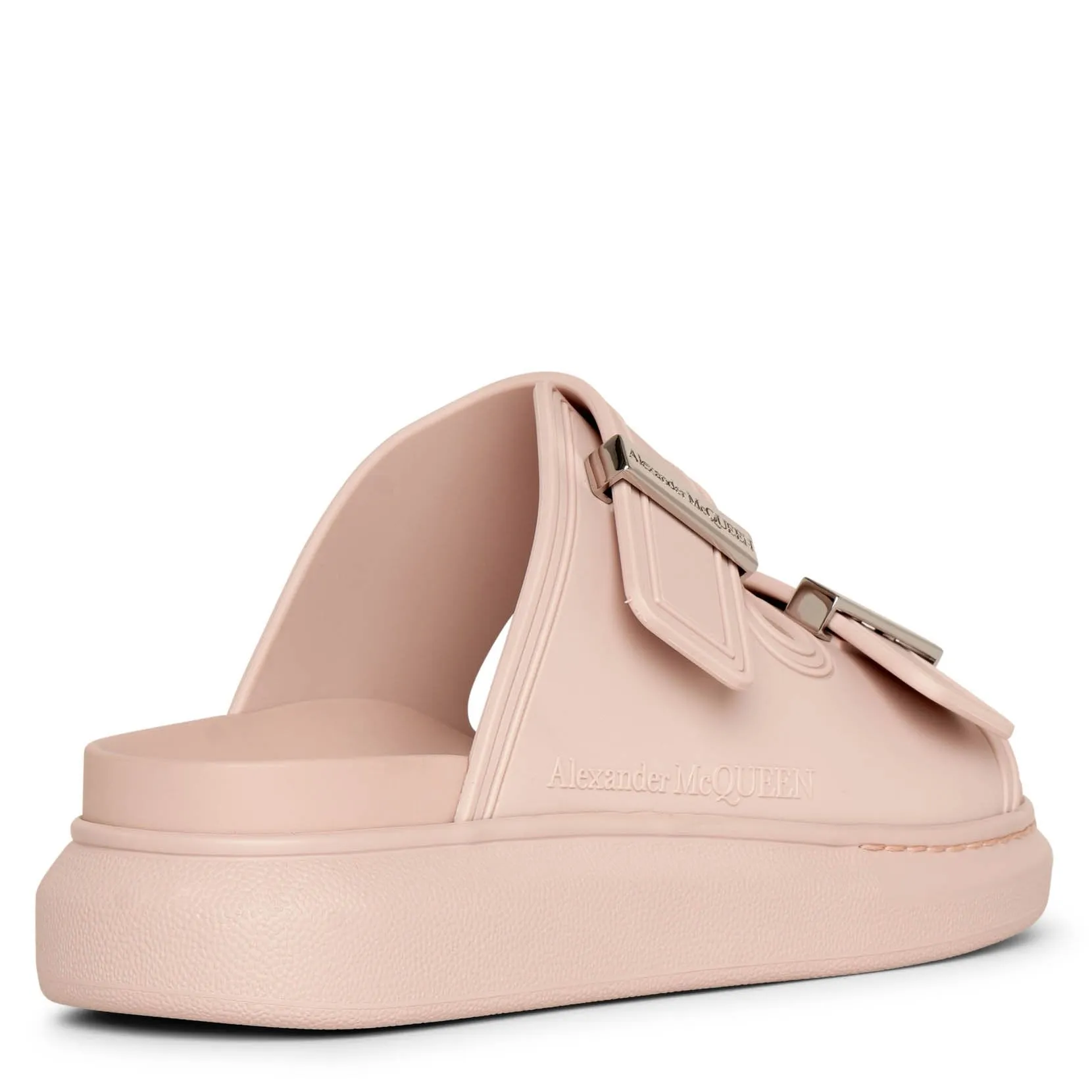 Alexander McQueen Hybrid Slide Sandals Tea Rose