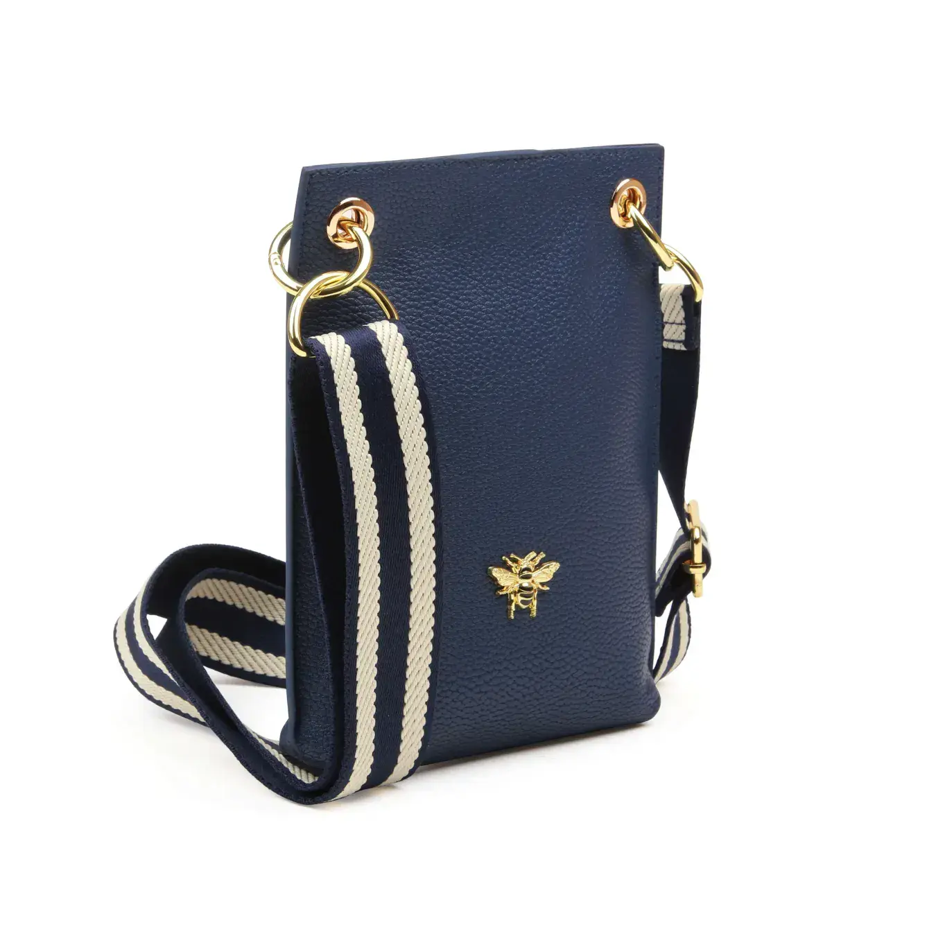 Alice Wheeler Primrose Phone Cross Body Bag Navy