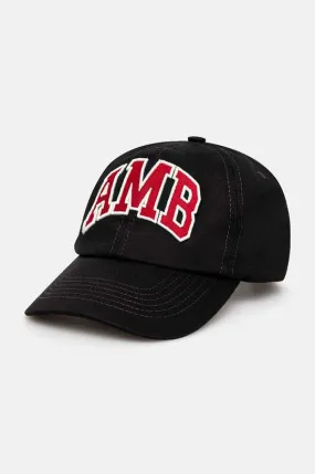 AMBUSH black cotton baseball cap BMLB002F24FAB0011028 tap