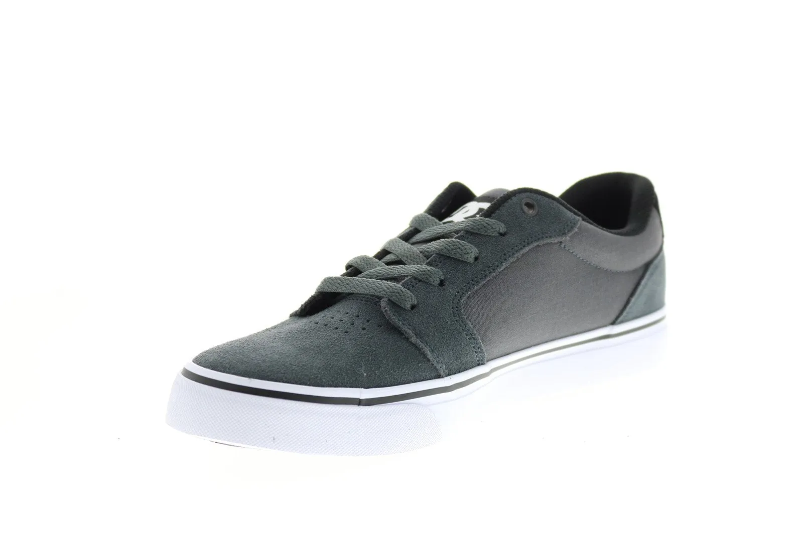 Anvil 303190-DSW Men's Gray Suede Skate Sneakers