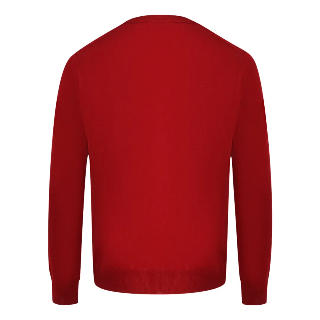 Aquascutum Red Men's Sweater 2046 90010701