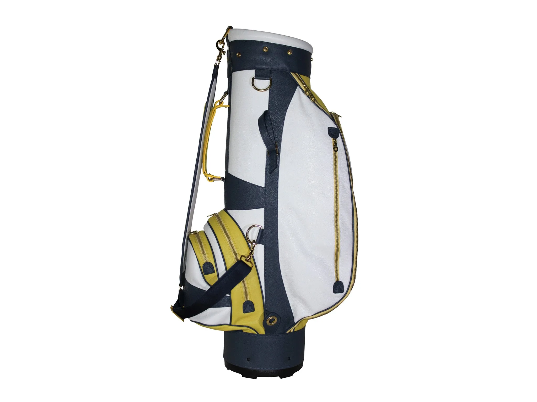 Atletico Golf Bag White Yellow Navy - Optimal for SEO