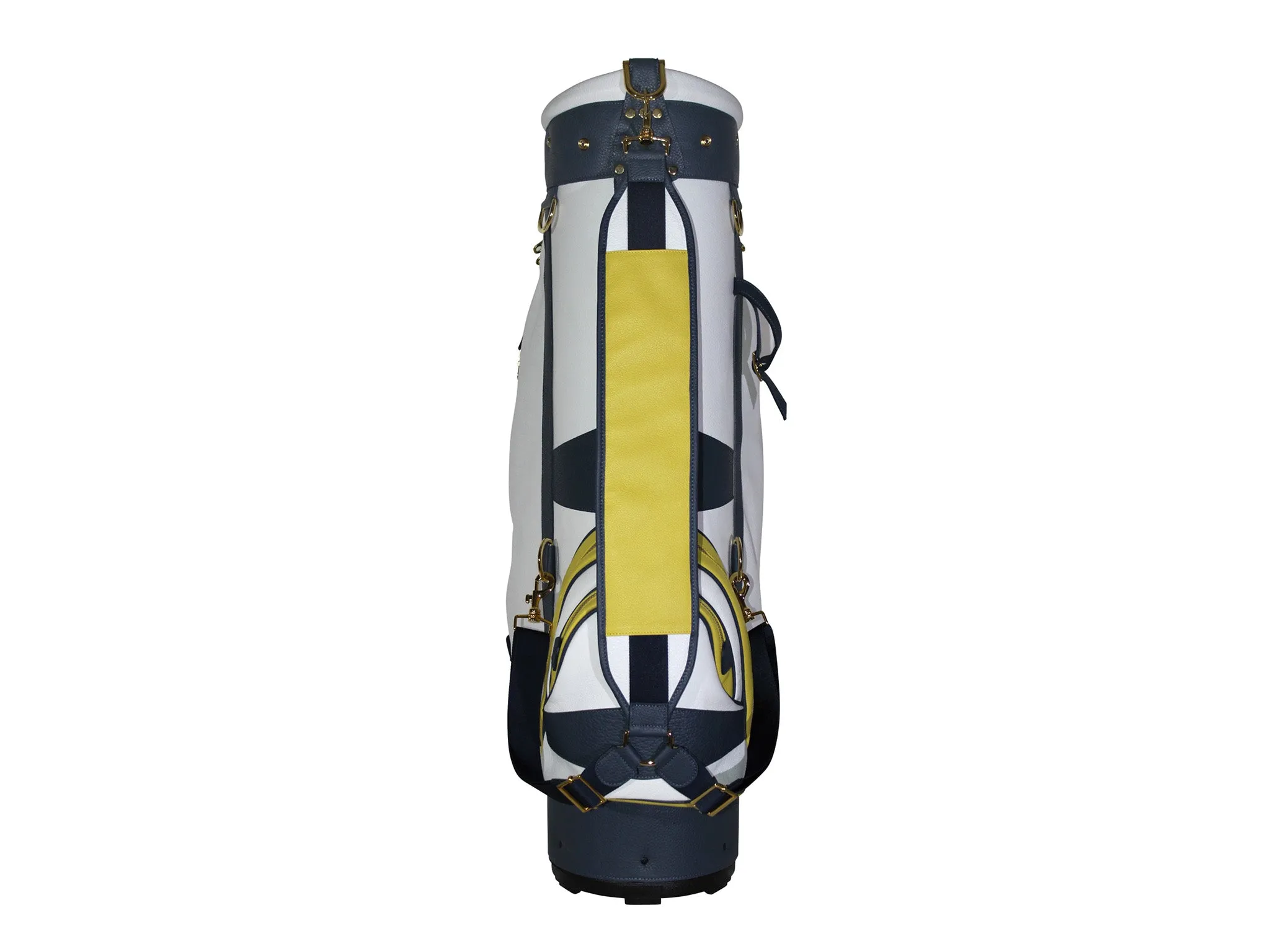 Atletico Golf Bag White Yellow Navy - Optimal for SEO