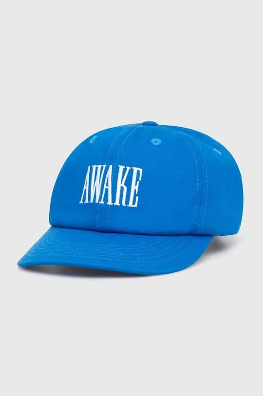 Blue Awake NY Cotton Baseball Cap Logo Hat SP24-HT004