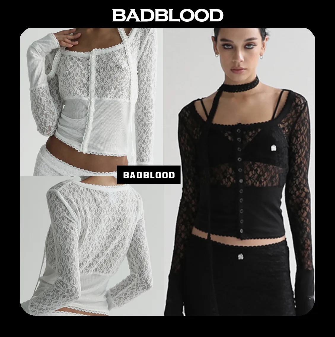 Casual Street Style Cardigans with Elegant Touch | BADBLOOD