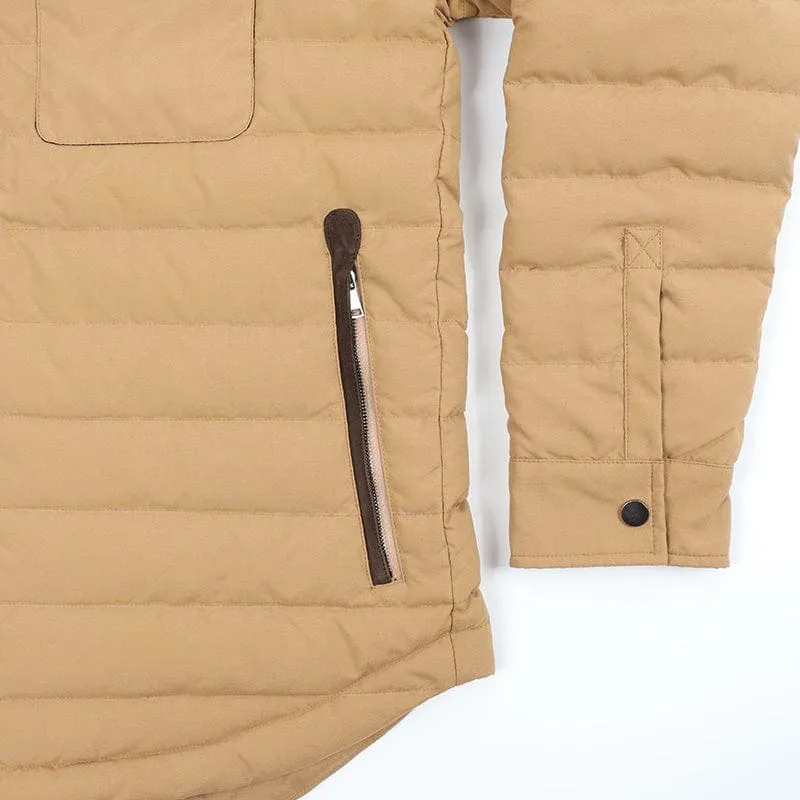 Beige Padded Jacket Outerwear