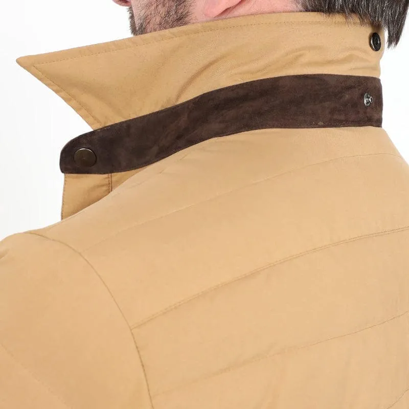 Beige Padded Jacket Outerwear