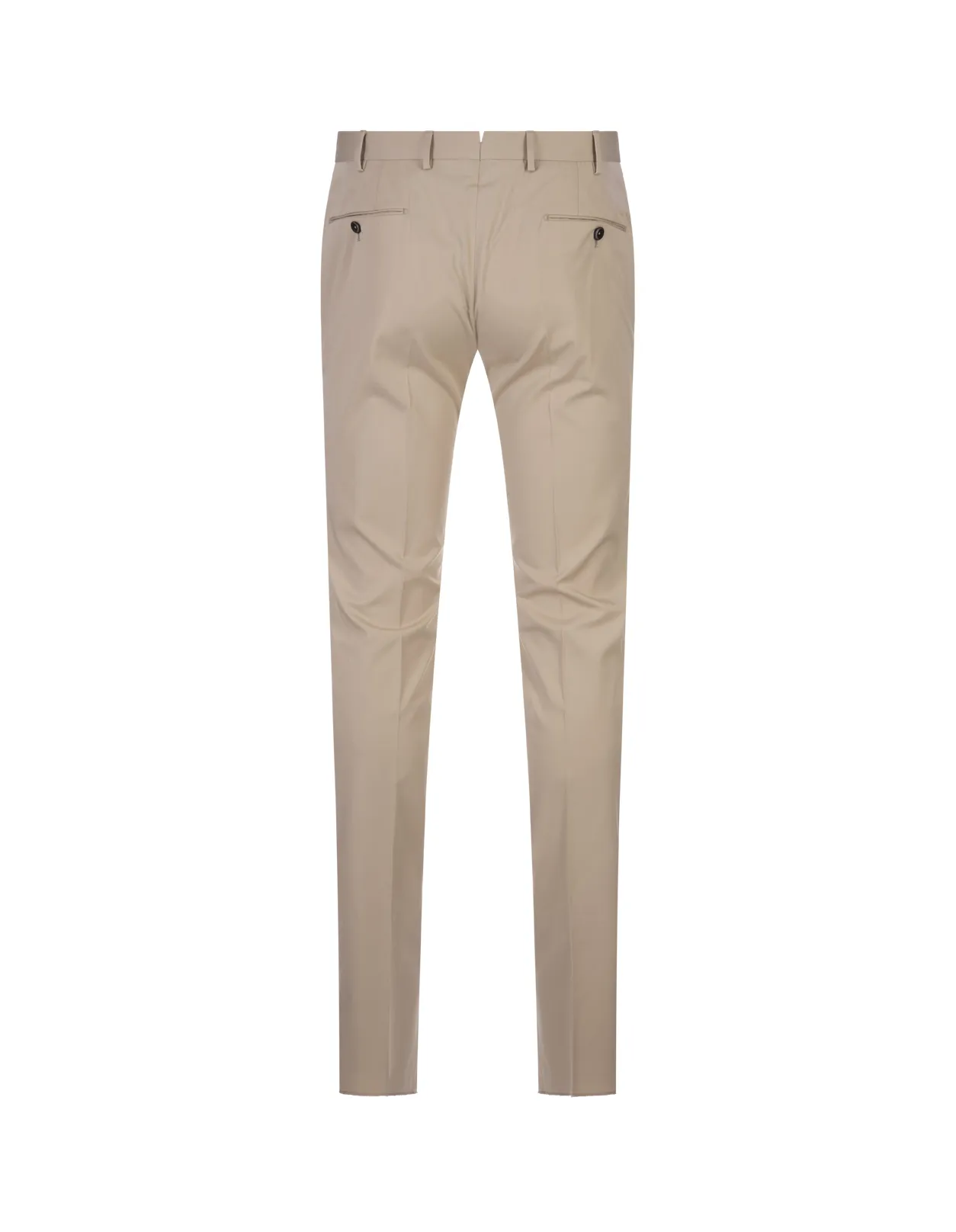 Beige Silkochino Trousers