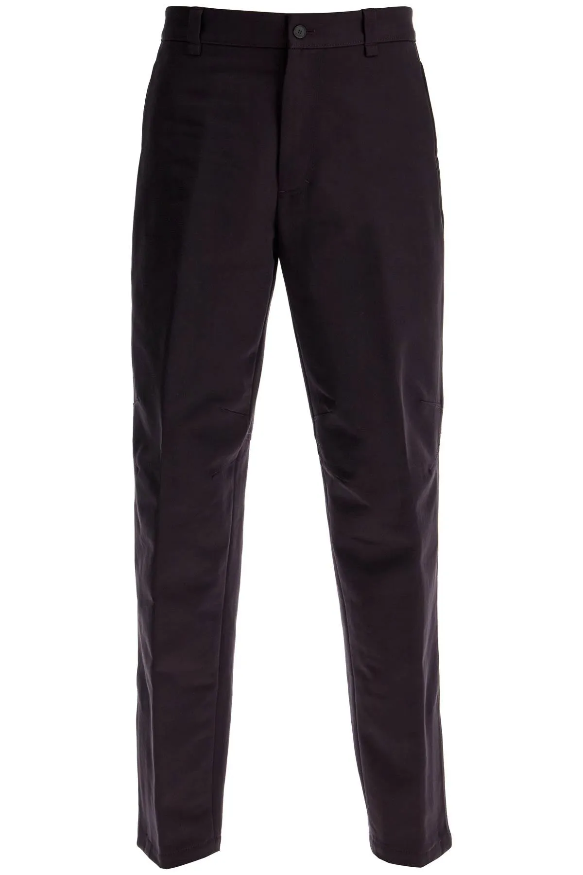 Biker gabardine trousers in RM TR0005 5965 A24 ENCRE JAPONAISE design