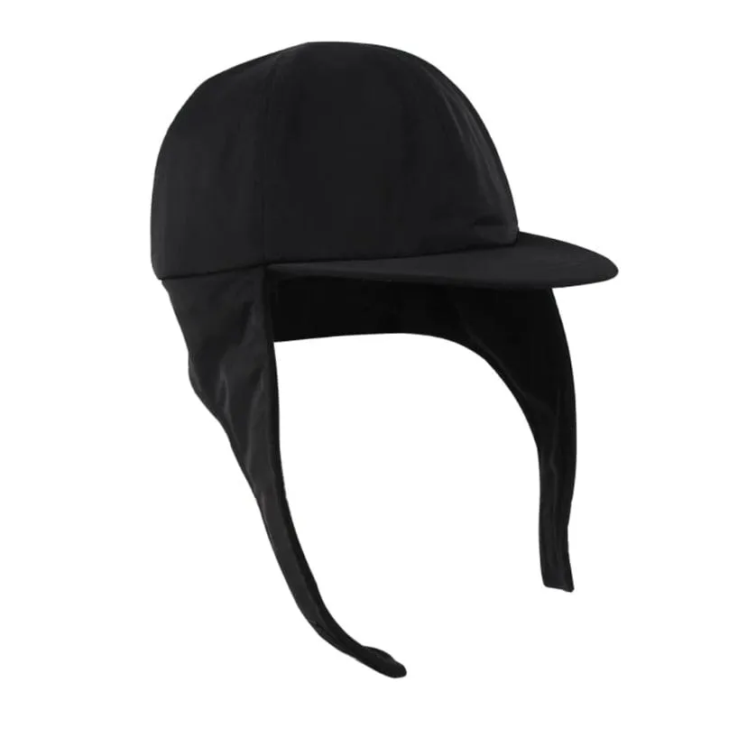 Black Flap Cap - Helas