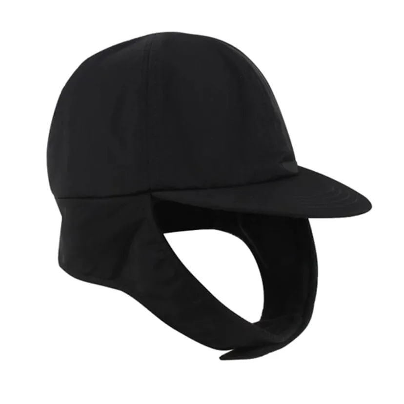 Black Flap Cap - Helas