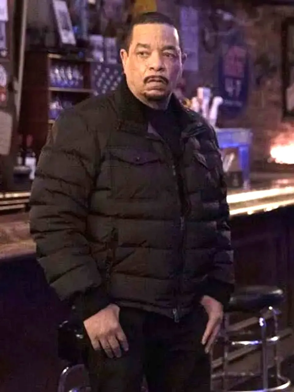 Black Odafin Tutuola Law and Order SVU Jacket