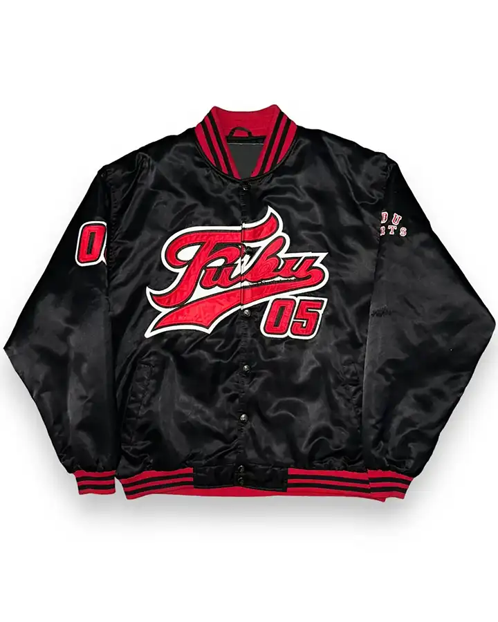 Black Satin Fubu 05 William Jacket