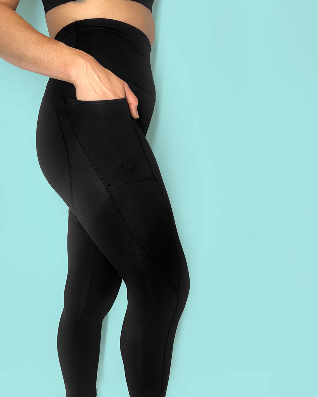 Black Soft Touch Sculpting Hold Leggings