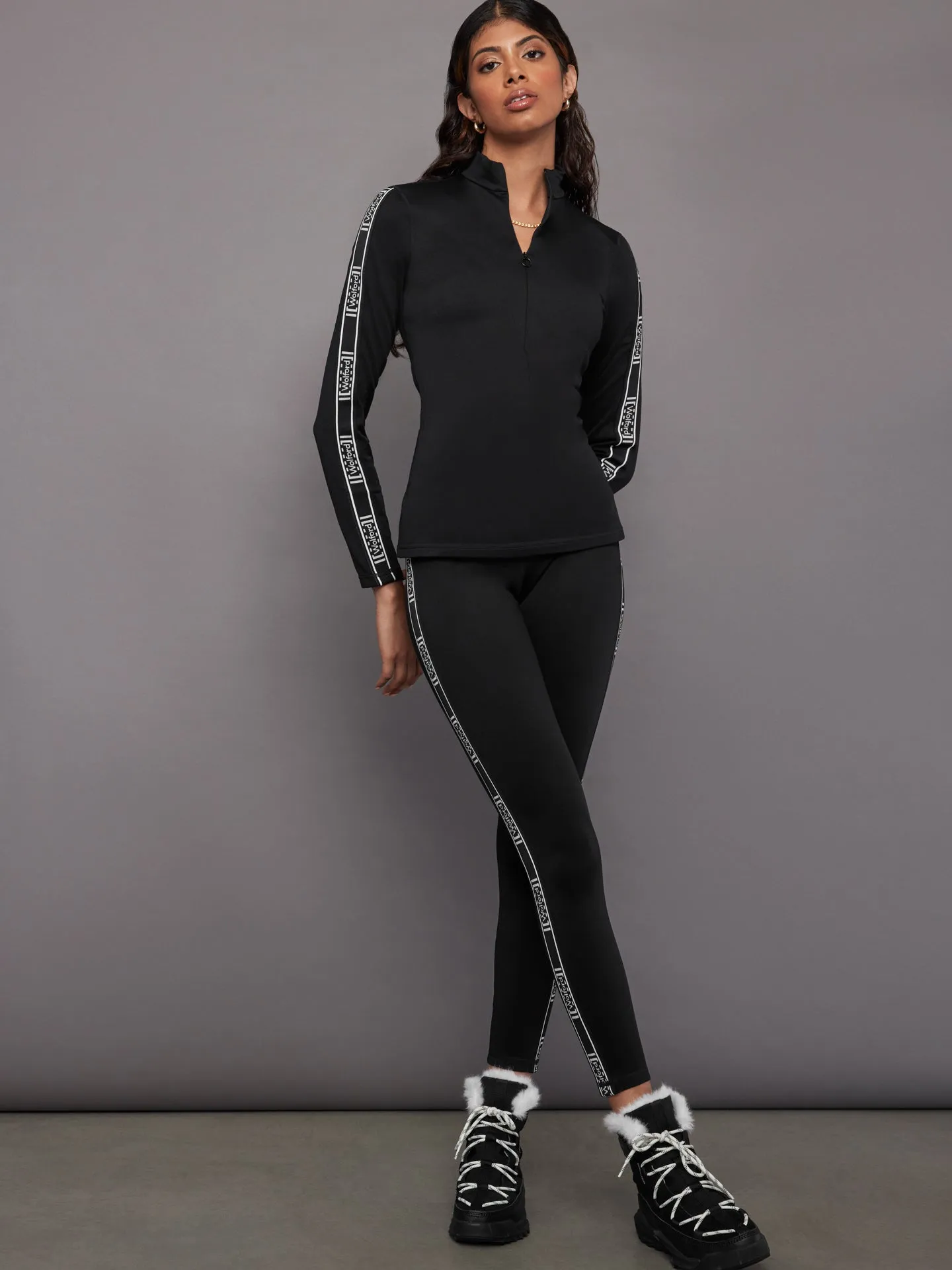 Black Thermal Leggings