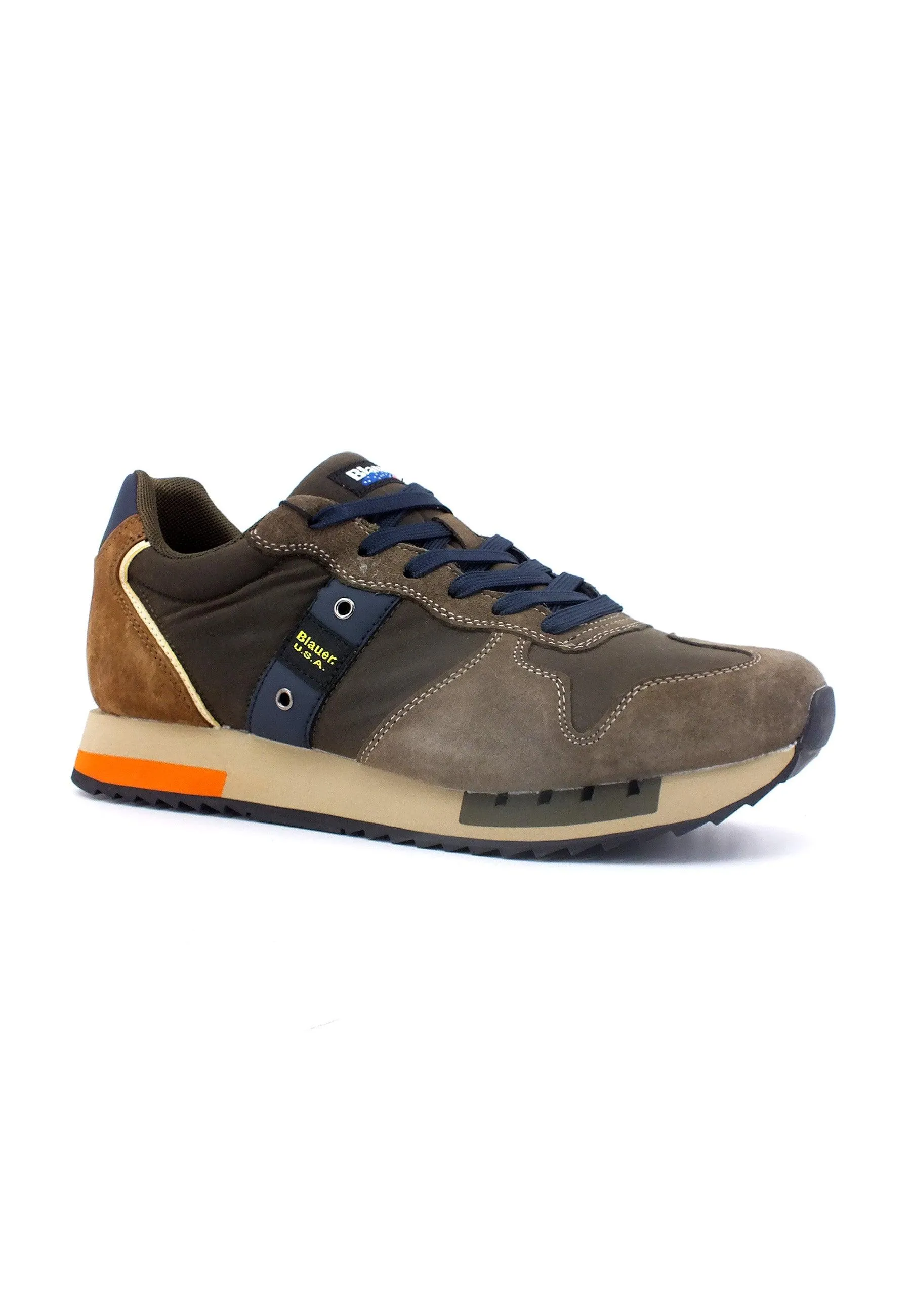 BLAUER Queens01 Men's Sneaker - Military Brown (F3QUEENS01)