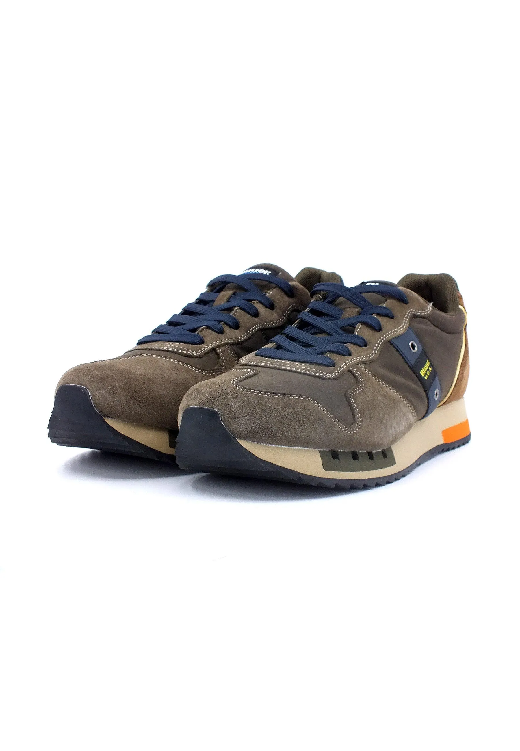 BLAUER Queens01 Men's Sneaker - Military Brown (F3QUEENS01)