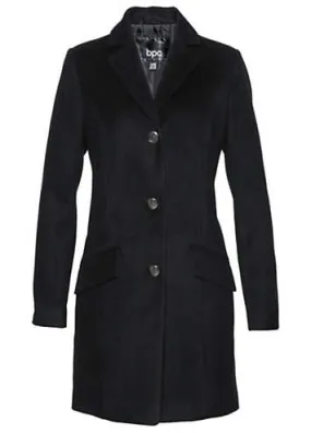 Tailored Button-Up Coat by bonprix