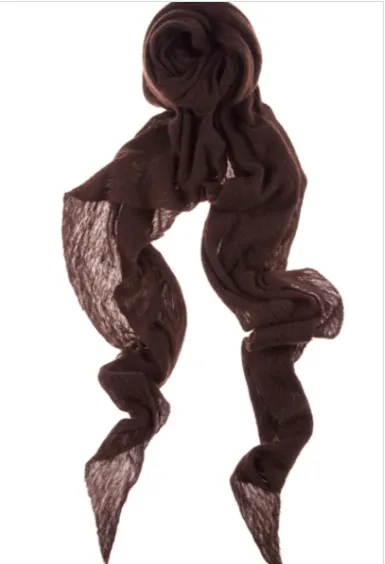 Organic cashmere scarf by Botto Giuseppe