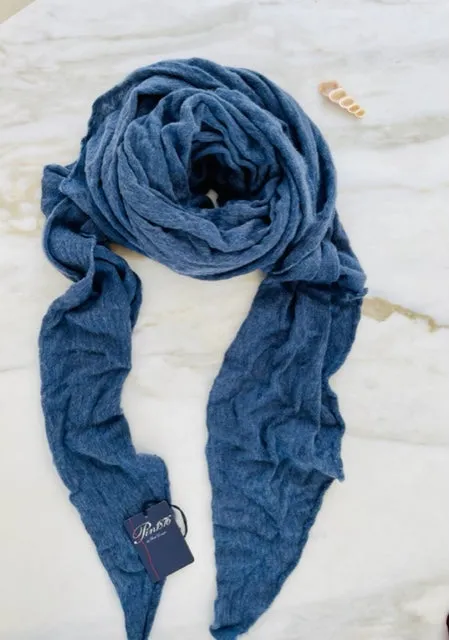 Organic cashmere scarf by Botto Giuseppe