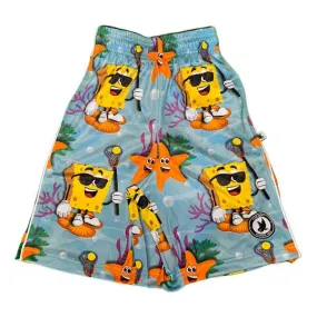 Boys Lacrosse Shorts in Sponge Fabric