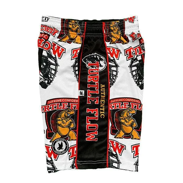 Boys Turtle Print Swim Trunks - Attack Shorts