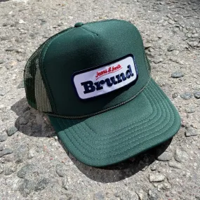 Brund Logo Mesh Cap Olive