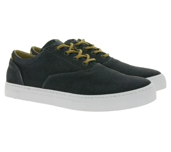 BULLBOXER Sneakers Uomo in Tela con Plantare Estraibile City Shoes 759K23956S T059 Nero