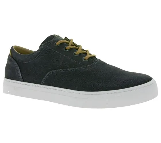 BULLBOXER Sneakers Uomo in Tela con Plantare Estraibile City Shoes 759K23956S T059 Nero