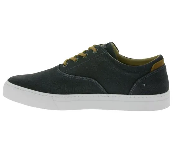 BULLBOXER Sneakers Uomo in Tela con Plantare Estraibile City Shoes 759K23956S T059 Nero