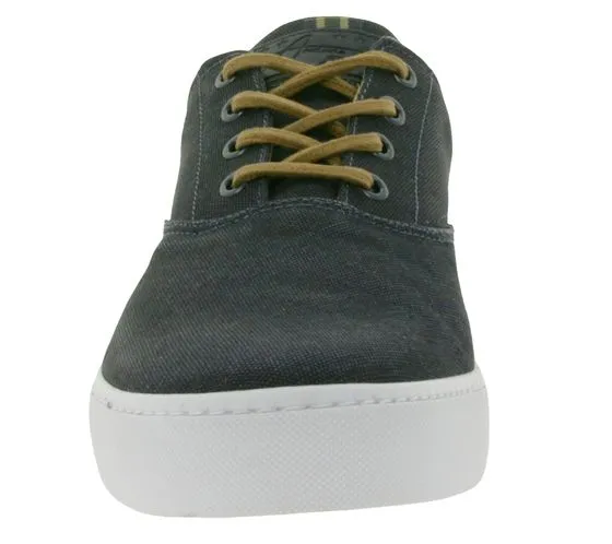 BULLBOXER Sneakers Uomo in Tela con Plantare Estraibile City Shoes 759K23956S T059 Nero