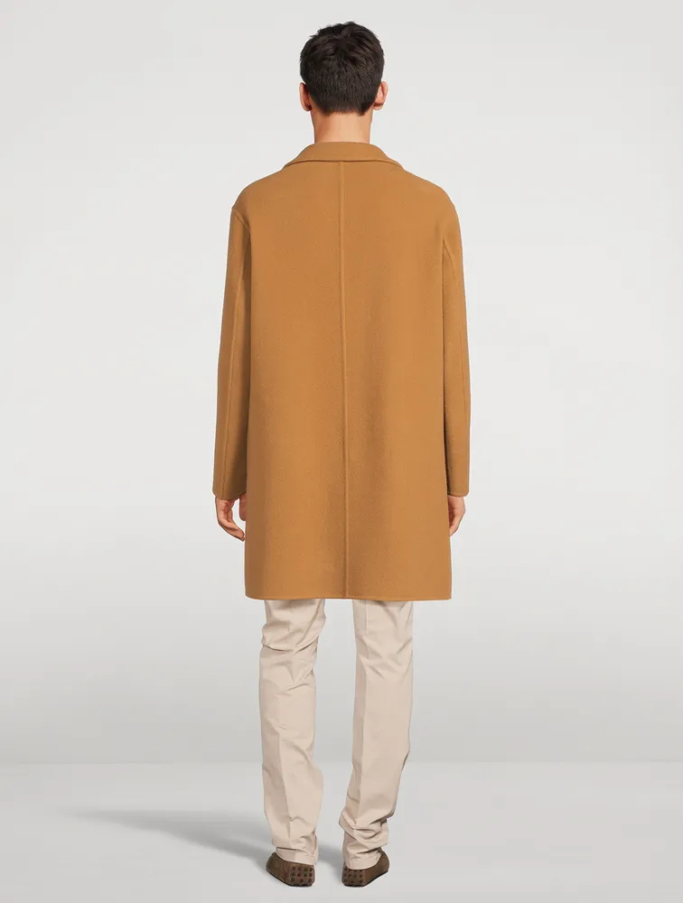 CANALI Wool-Blend Oversized Coat can be rewritten as CANALI Wool Blend Large Coat for better search engine optimization.