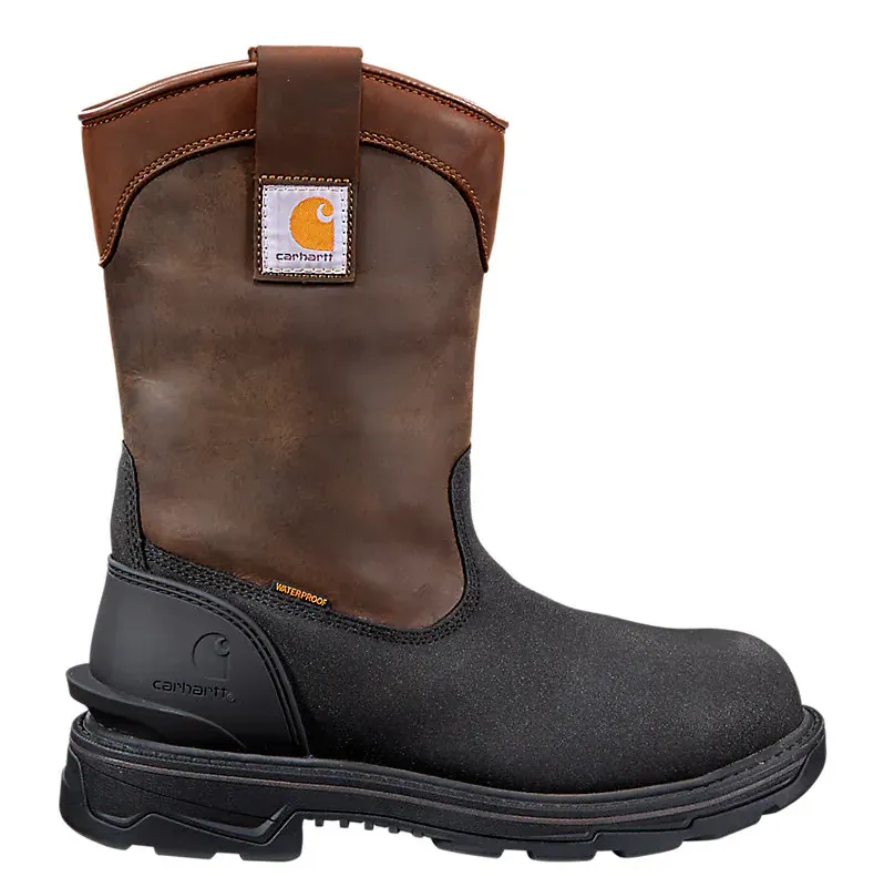 Carhartt Ironwood Insulated Alloy Toe Wellington - Brown/Black - Size 11 Men's