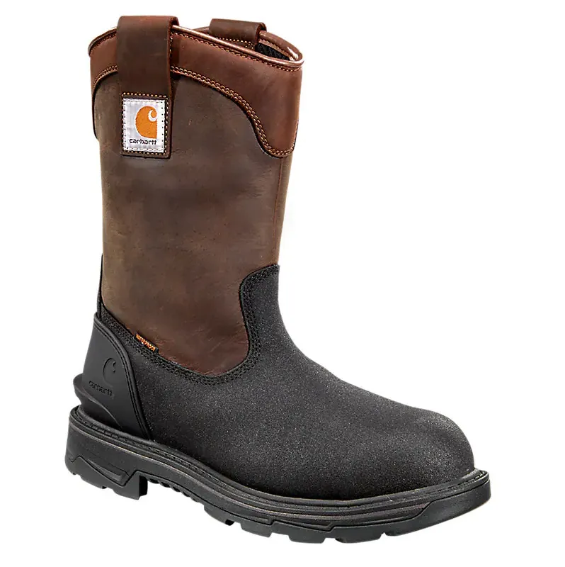 Carhartt Ironwood Insulated Alloy Toe Wellington - Brown/Black - Size 11 Men's