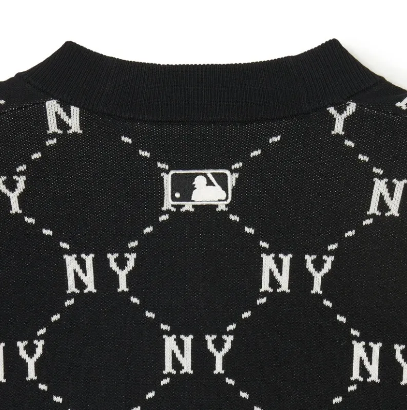 Casual MLB Korea Street Style Logo Cardigans