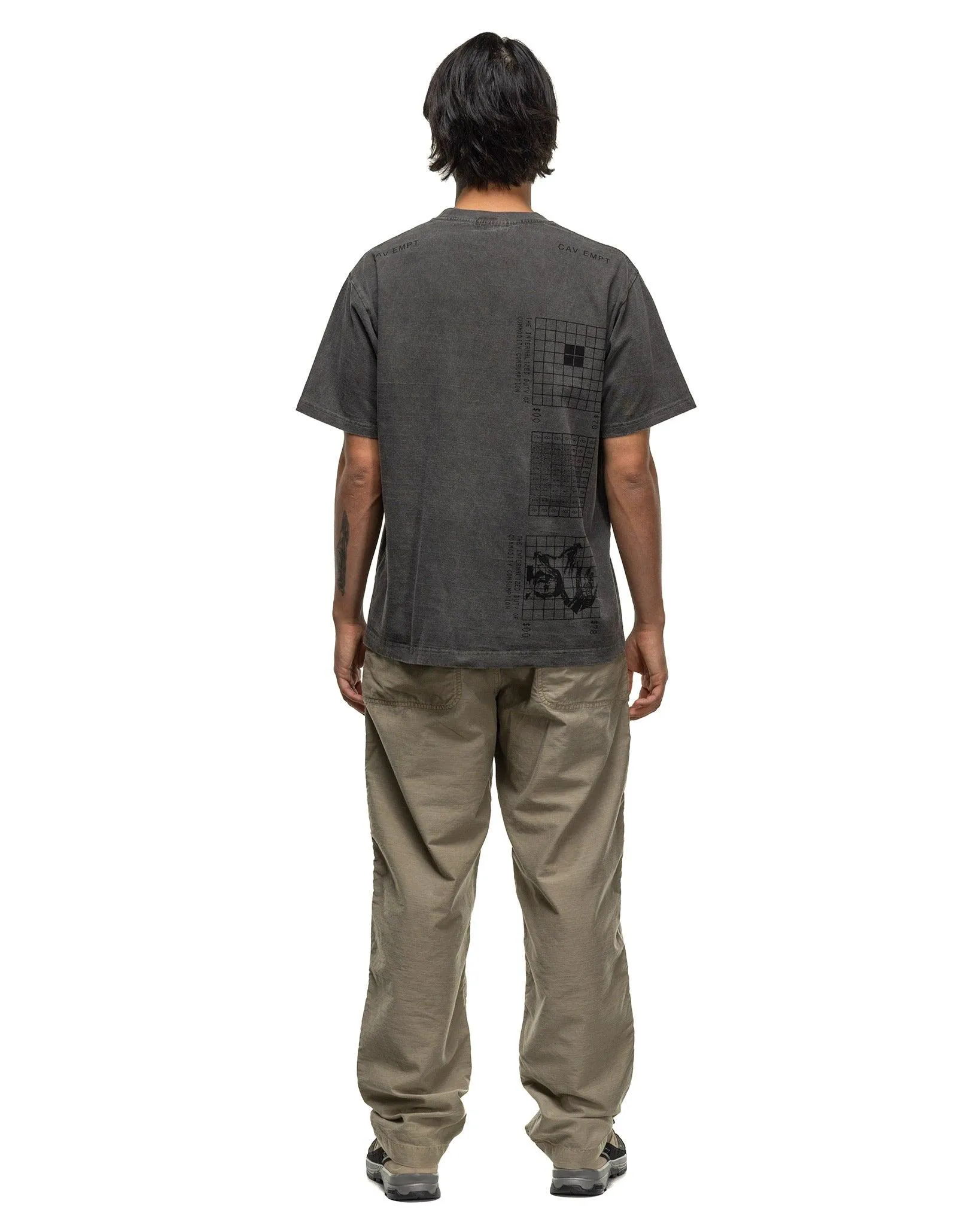 Charcoal Overdye T-shirt with Internalized Duty.