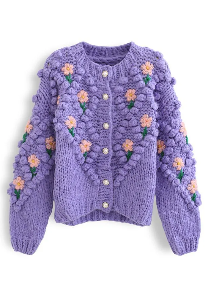 Chicwish Flower Patterns Cardigans