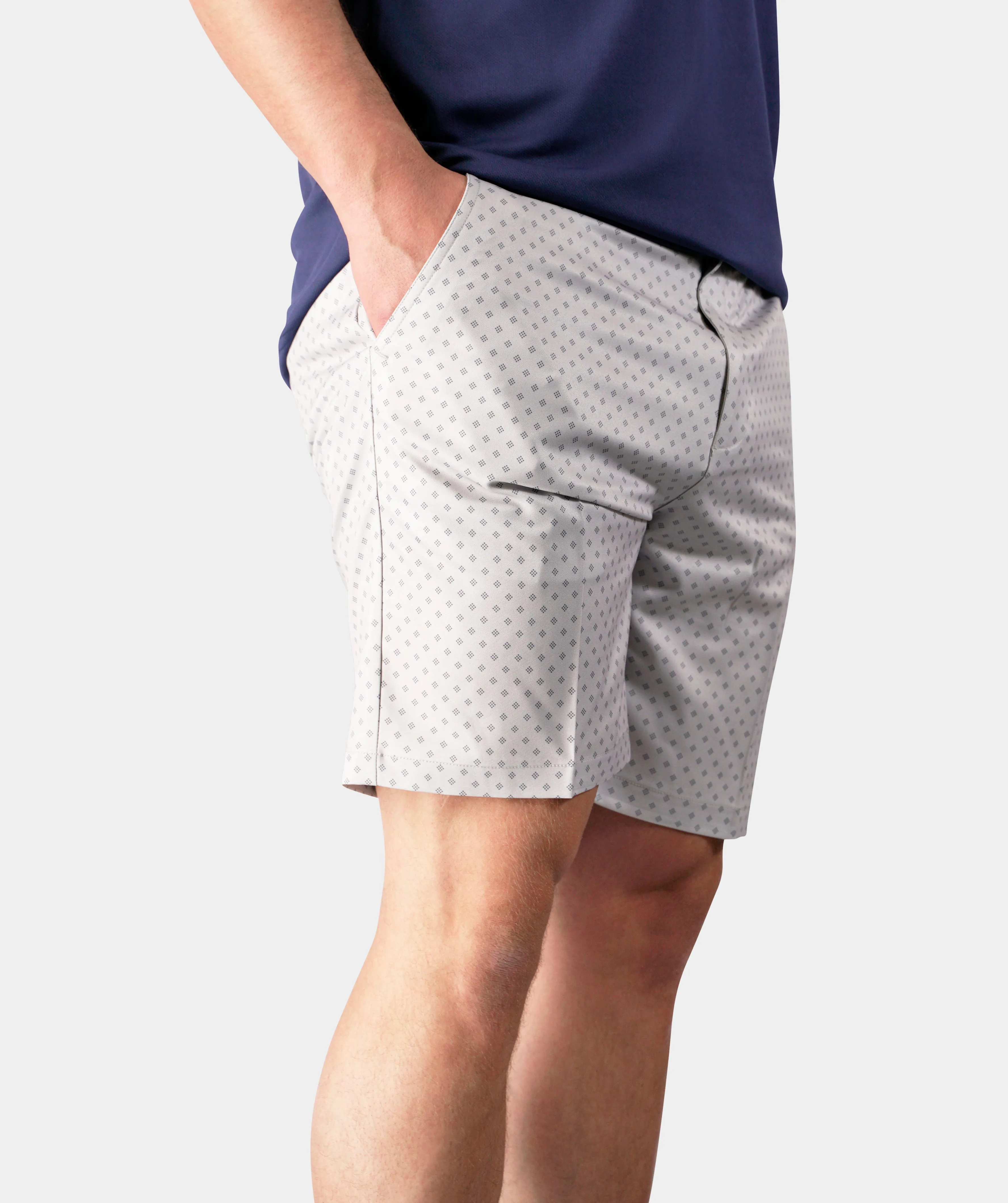 Grey Clima Diamond Shorts