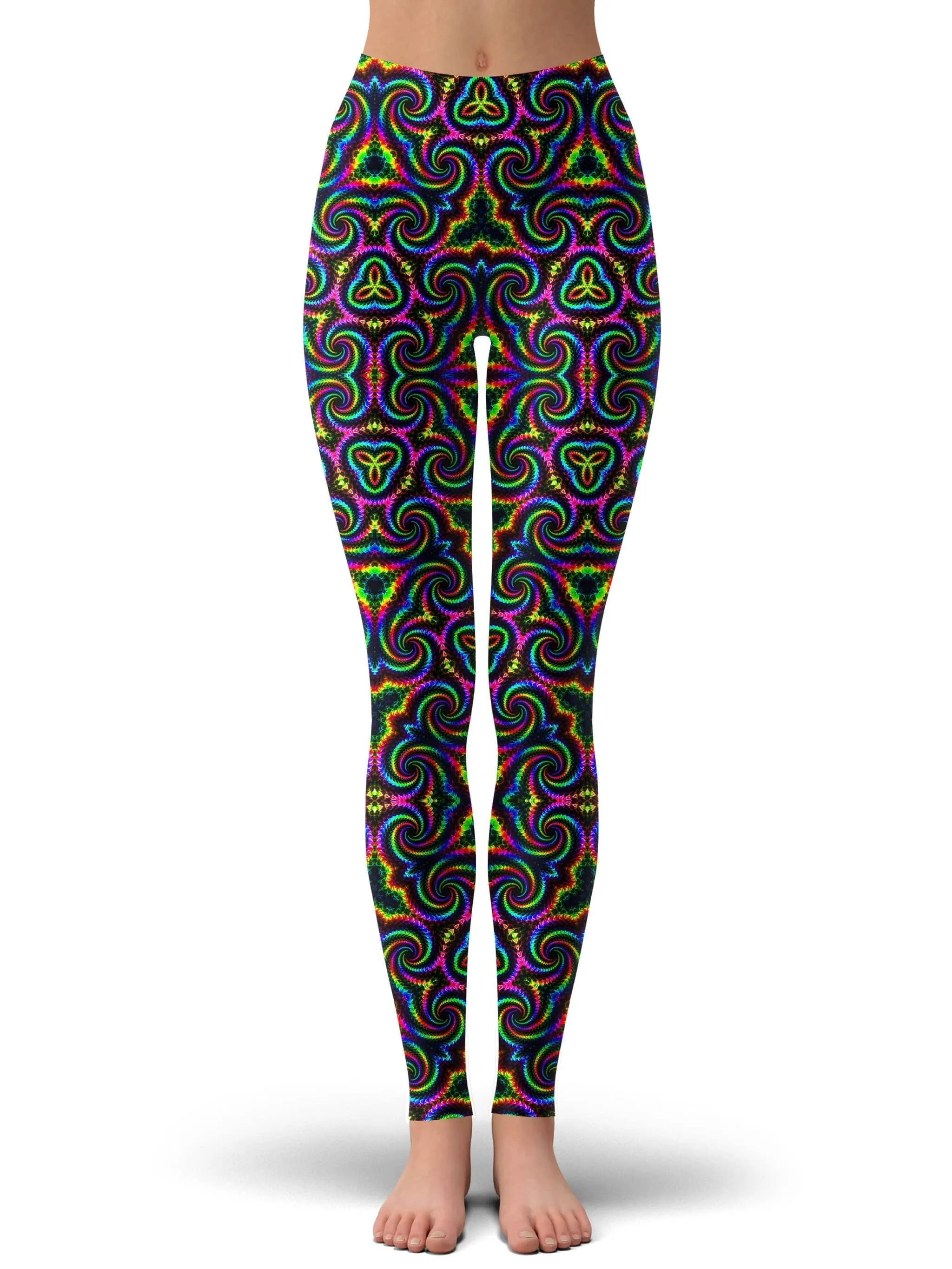 Colorful Flow Pattern Leggings