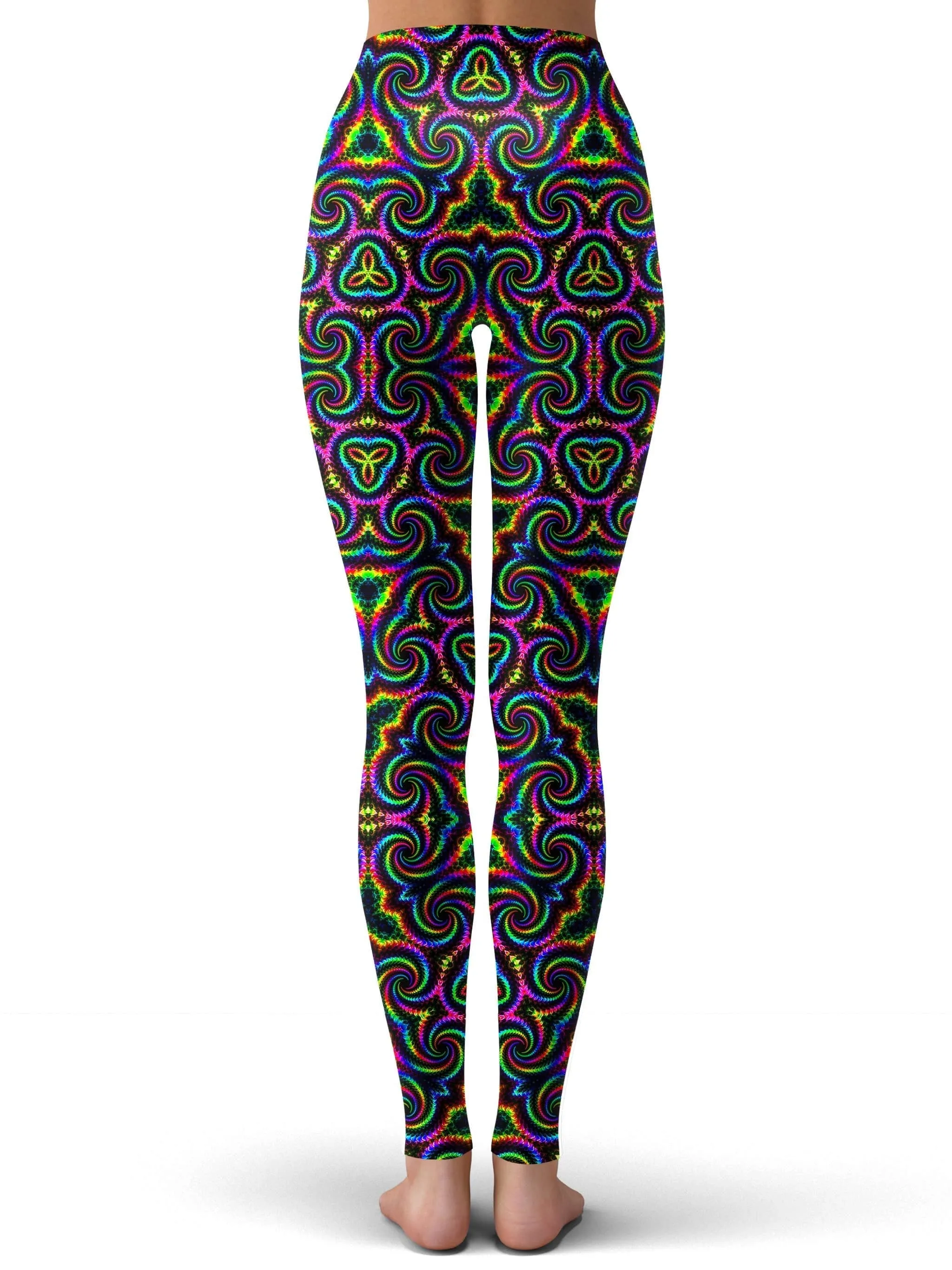 Colorful Flow Pattern Leggings