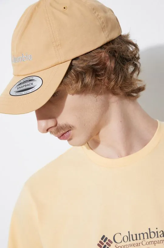 Columbia yellow baseball cap