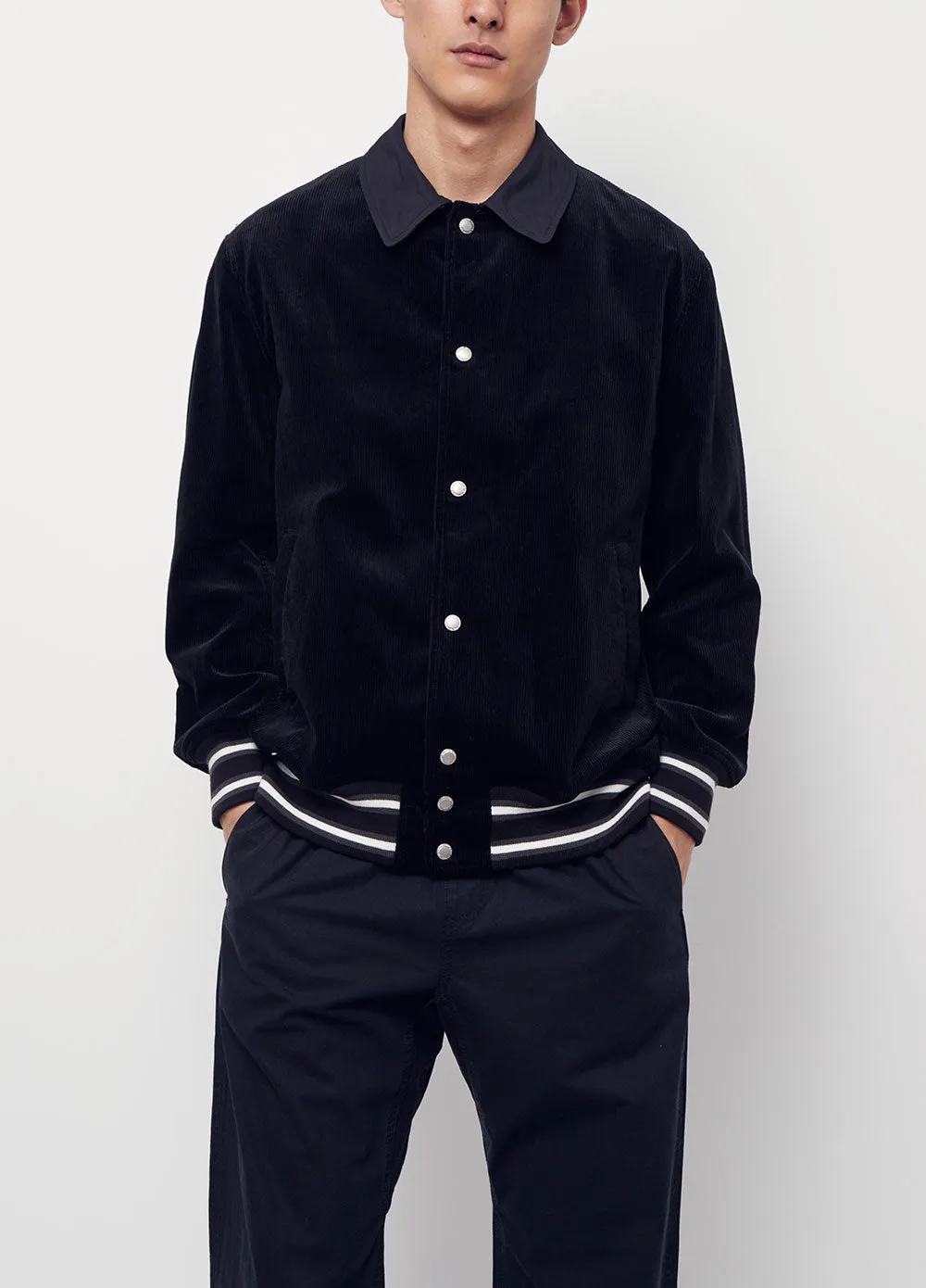 Comme Des Garcons Homme Corduroy Bomber Jacket