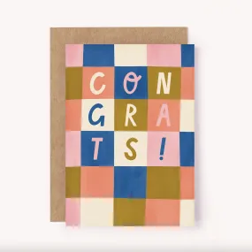 Congratulatory Celebration Greeting Card