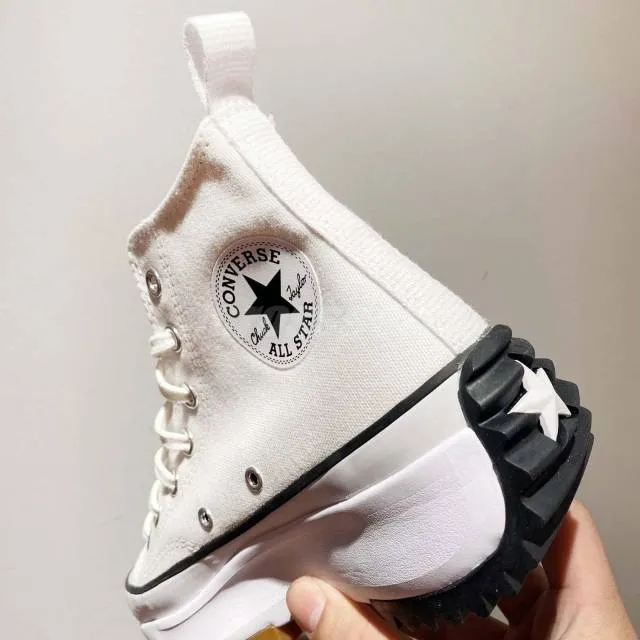 Converse Bold Lifestyle Shoes - Run Star Hike White Black Gum